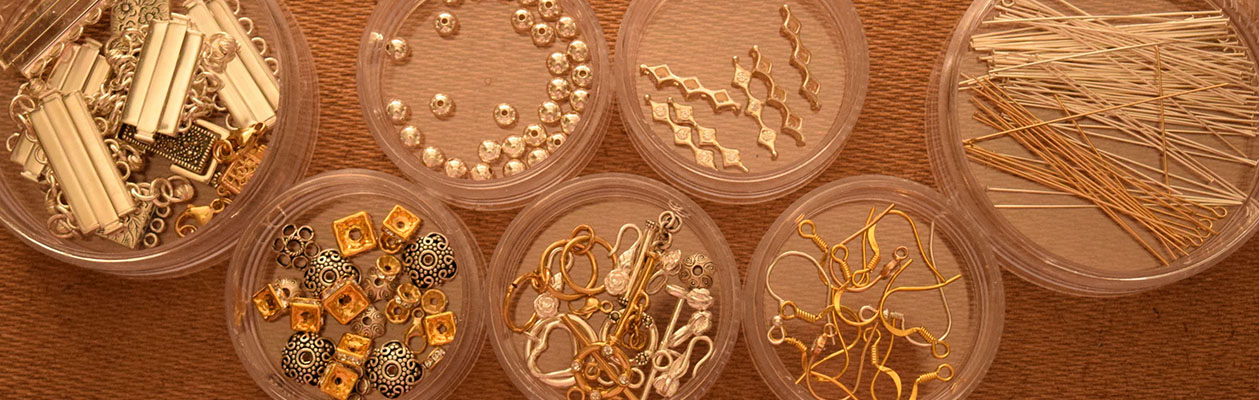 Assorted jewelry findings